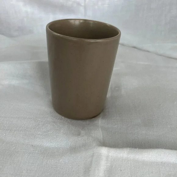 Starbucks Stoneware Mug Khaki Dip Dye 2016 Logo Contemporary Coffee Tea Cup - Picture 3 of 7